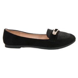 Top Shoes Ballerine alla moda nero
