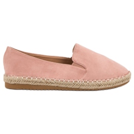 Primavera Espadrillas in camoscio rosa