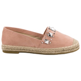 Bestelle Espadrillas Con Borchie rosa