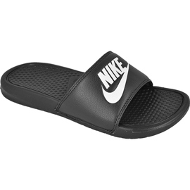 Pantofole Nike Sportswear Benassi Jdi M 343880-090 bianco nero