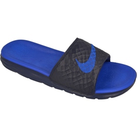 Nike Sportswear Solarsoft Benassi M 705474-440 ciabatte nero blu