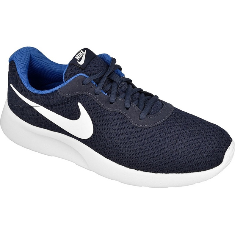 Nike Sportswear Tanjun M 812654-414 scarpa bianca blu navy