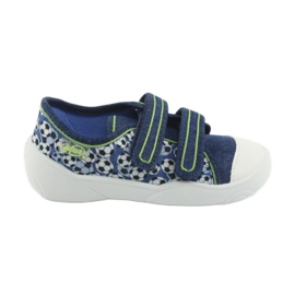 Scarpe per bambini Befado 907P103 blu navy blu verde
