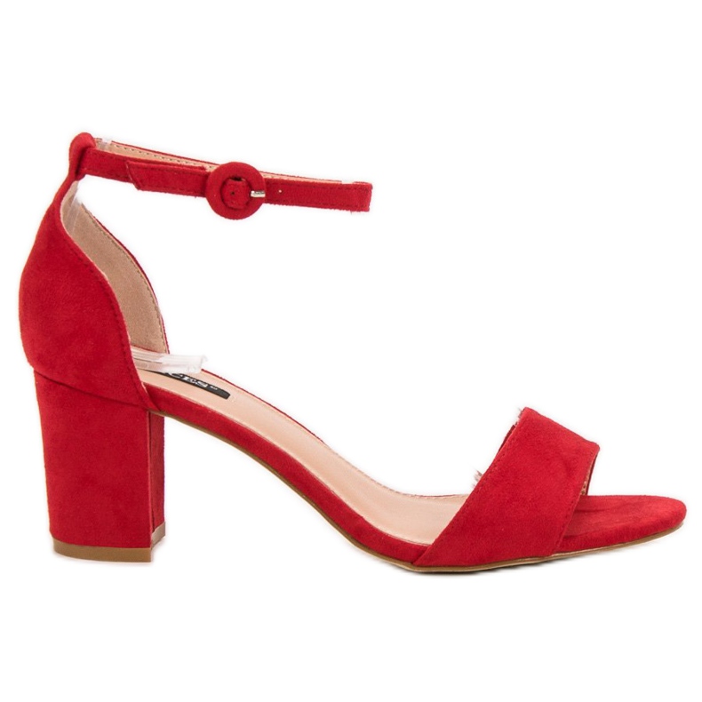 Eleganti sandali VICES rosso