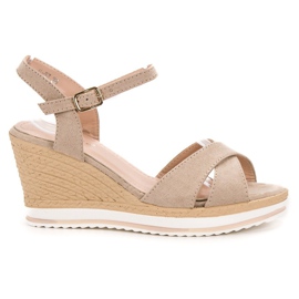Anesia Paris Sandali beige alla moda