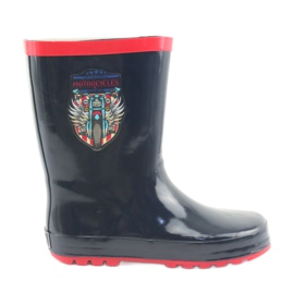 American Club Motociclette ragazzi scanalature blu navy