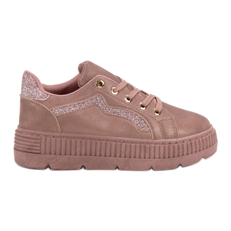 SHELOVET Scarpe da ginnastica rosa