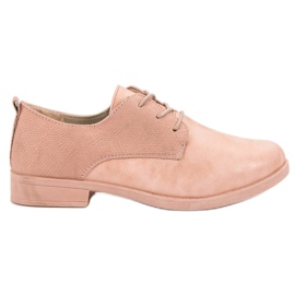 BLESS Scarpe di broccato rosa