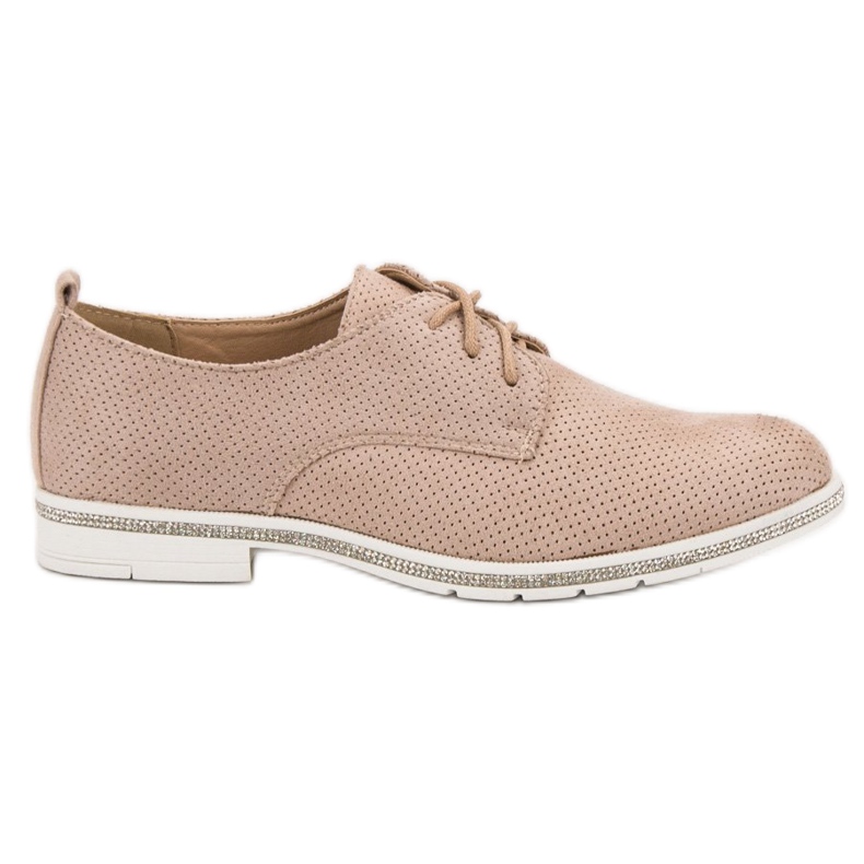 Marquiz Scarpe Con Cubic Zirconia rosa