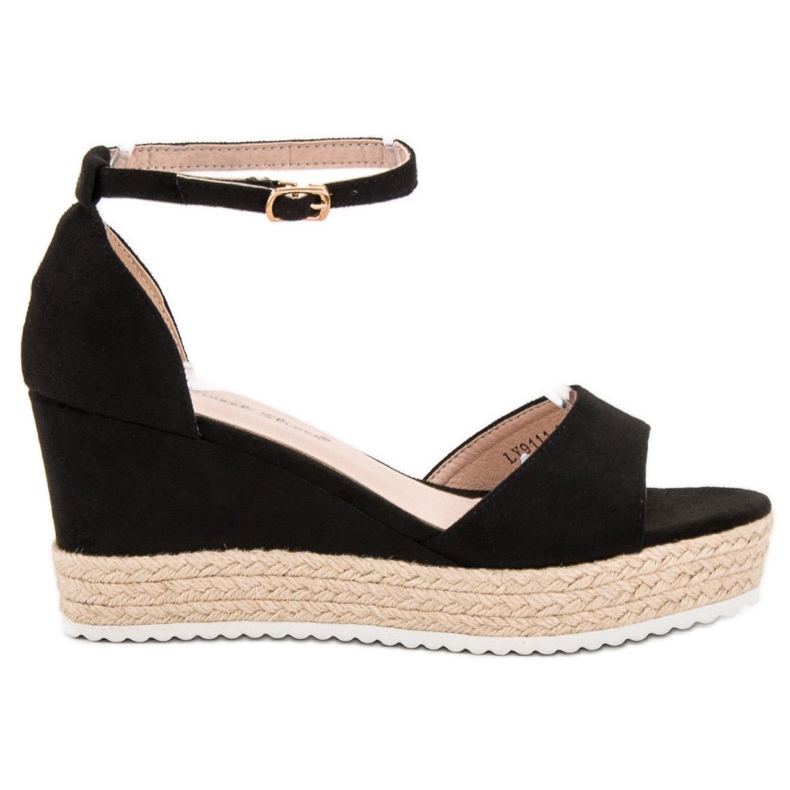 Sweet Shoes Sandali espadrillas nero