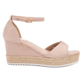 Sweet Shoes Sandali espadrillas marrone