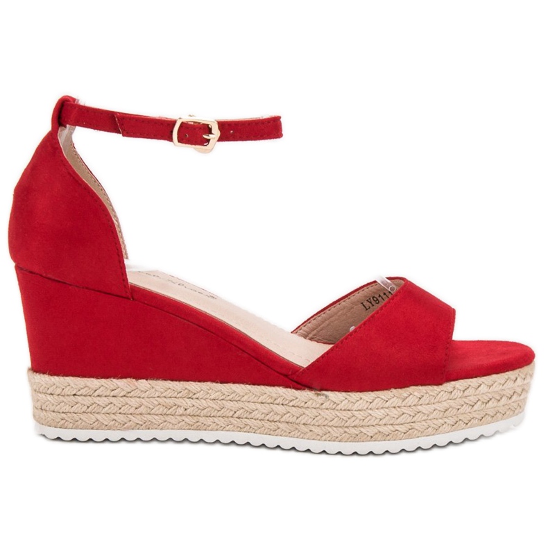 Sweet Shoes Sandali espadrillas rosso