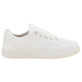 SDS Scarpe sportive in tessuto bianca