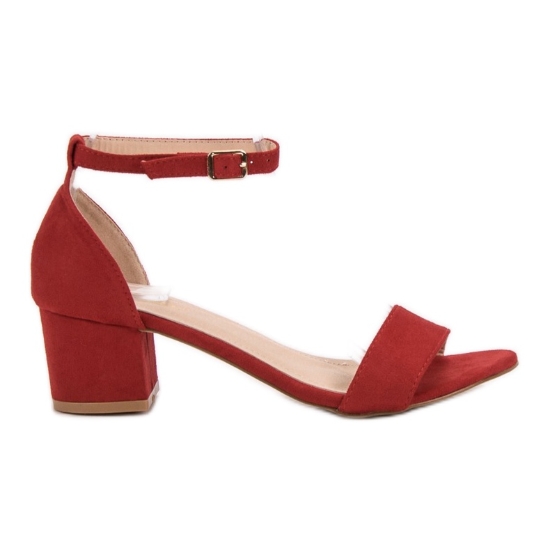 SHELOVET Sandali rossi classici rosso