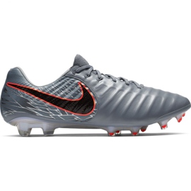 Nike Tiempo Legend 7 Elite Fg M AH7238-408 scarpe da calcio grigio grigio