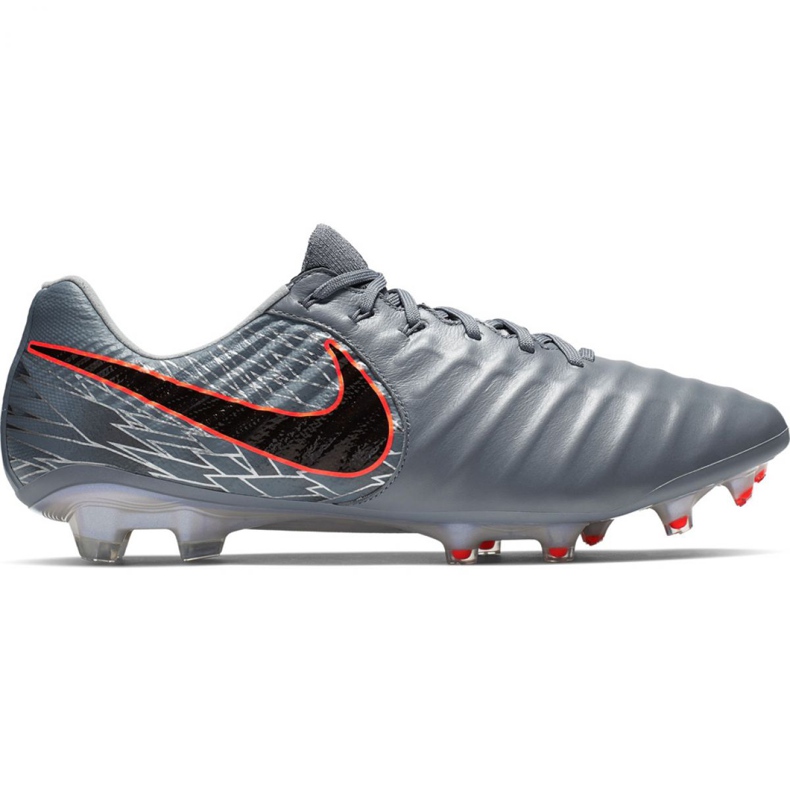 Nike Tiempo Legend 7 Elite Fg M AH7238-408 scarpe da calcio grigio grigio