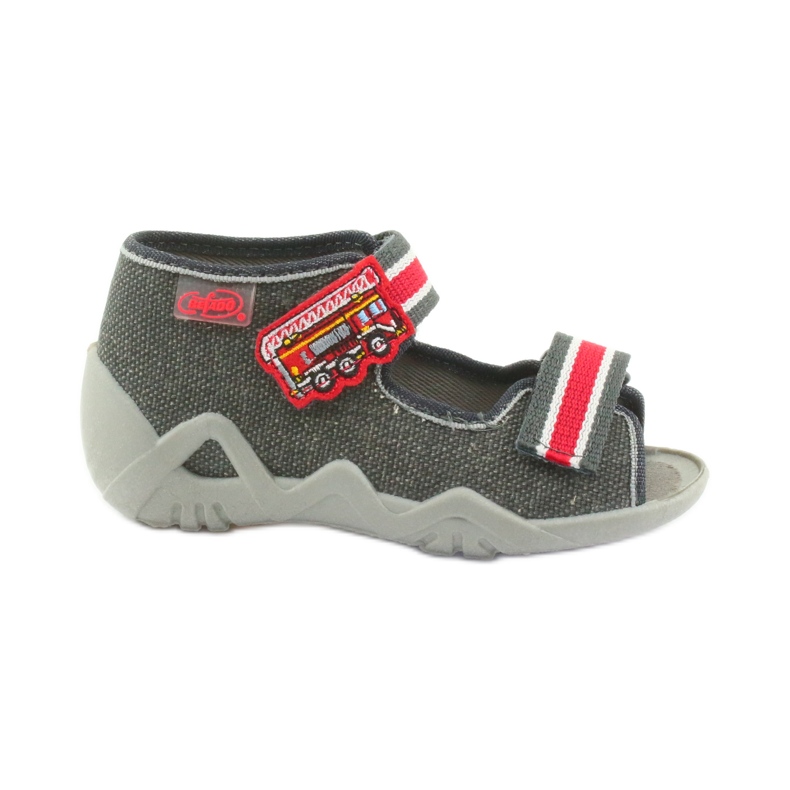 Scarpe per bambini Befado 250P089 rosso grigio