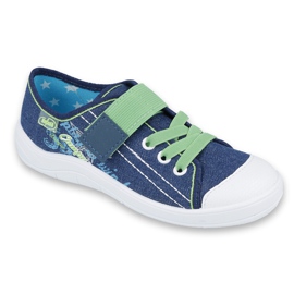 Scarpe per bambini Befado 251Y131 blu verde