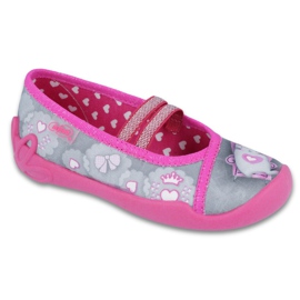 Scarpe per bambini Befado 116X248 rosa grigio