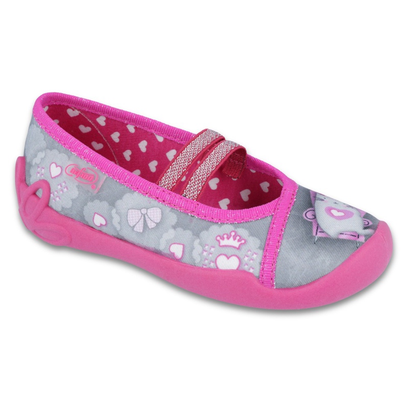 Scarpe per bambini Befado 116X248 rosa grigio