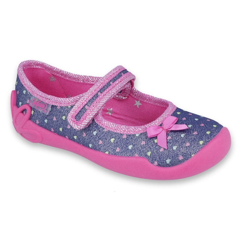 Scarpe per bambini Befado 114X357 blu navy rosa