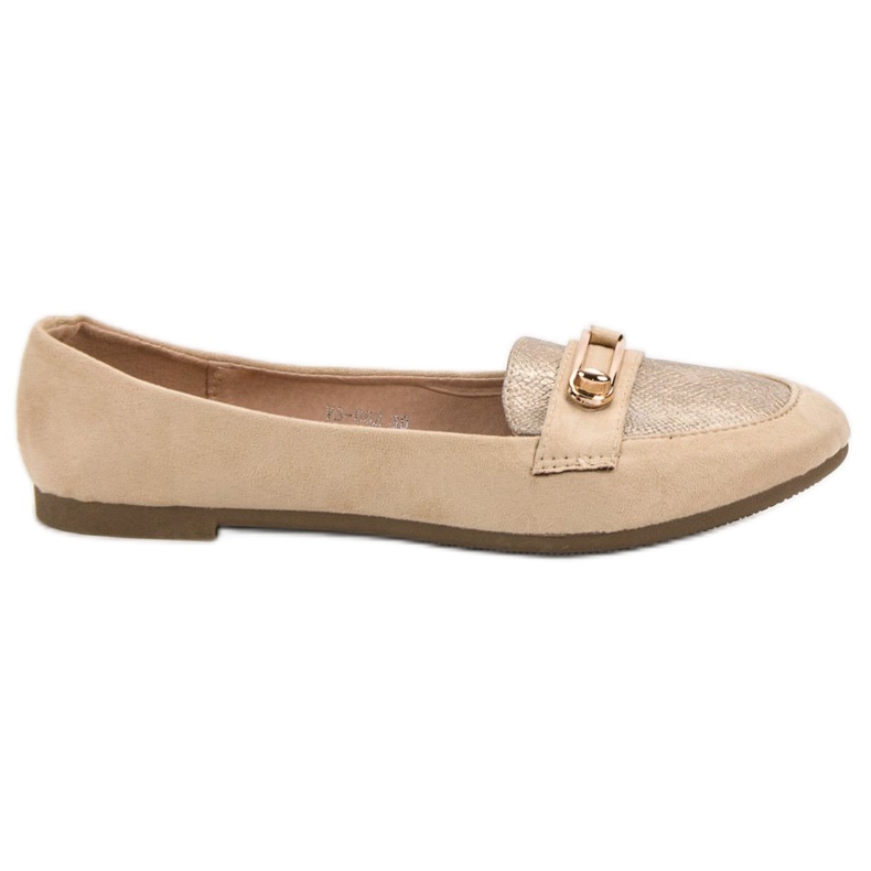 Top Shoes Ballerine alla moda marrone