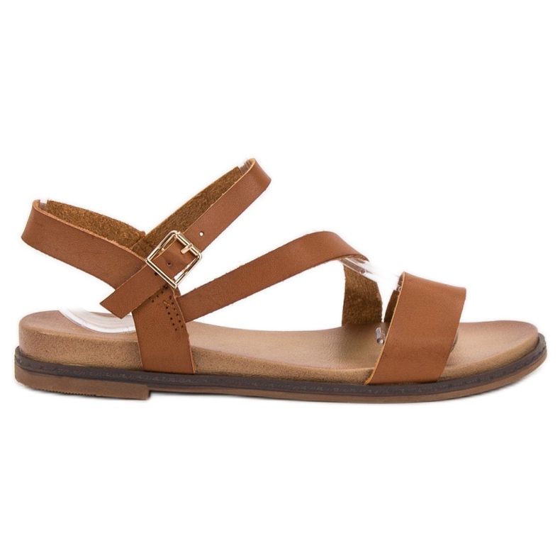 SHELOVET Sandali casual marrone