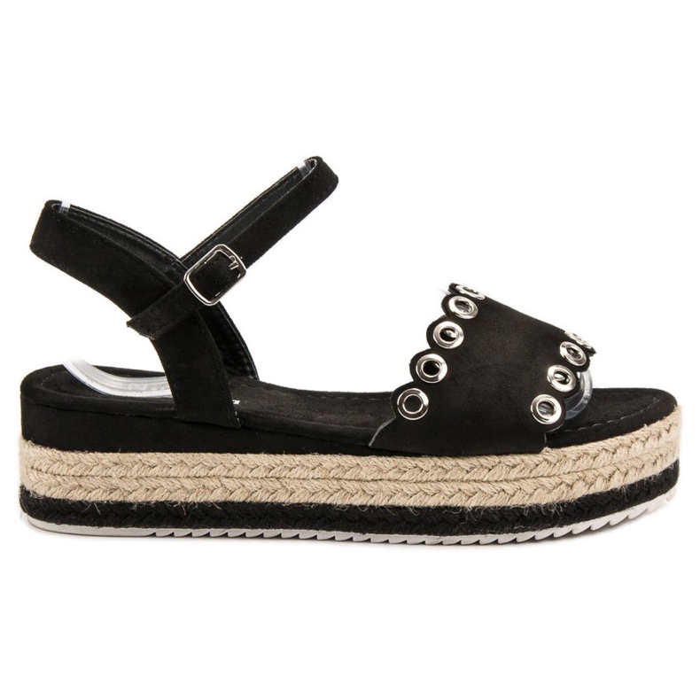 Nio Nio Sandali Sulla Piattaforma nero