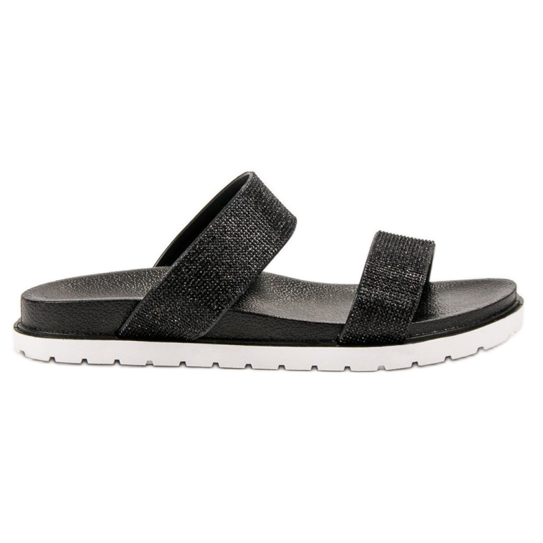 Bello Star Pantofole lucide nero