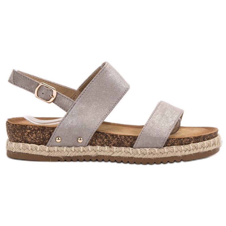 Bestelle Sandali Con Glitter marrone grigio