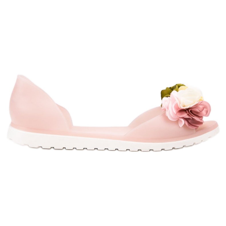 Ideal Shoes Meliski Con Fiori marrone
