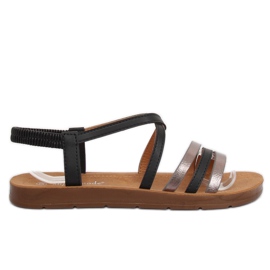 Sandali neri da donna 2220 Black nero