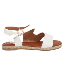 Sandali da donna bianchi H-7 White bianco