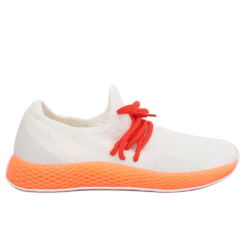 Scarpe sportive arancioni e bianche B-6851 Orange bianca arancia
