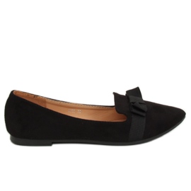 Ballerine nere da donna 8F59 Black nero