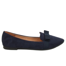 Ballerine donna blu navy 8F59 DK.BLUE