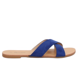 Pantofole da donna blu navy 930 Blue