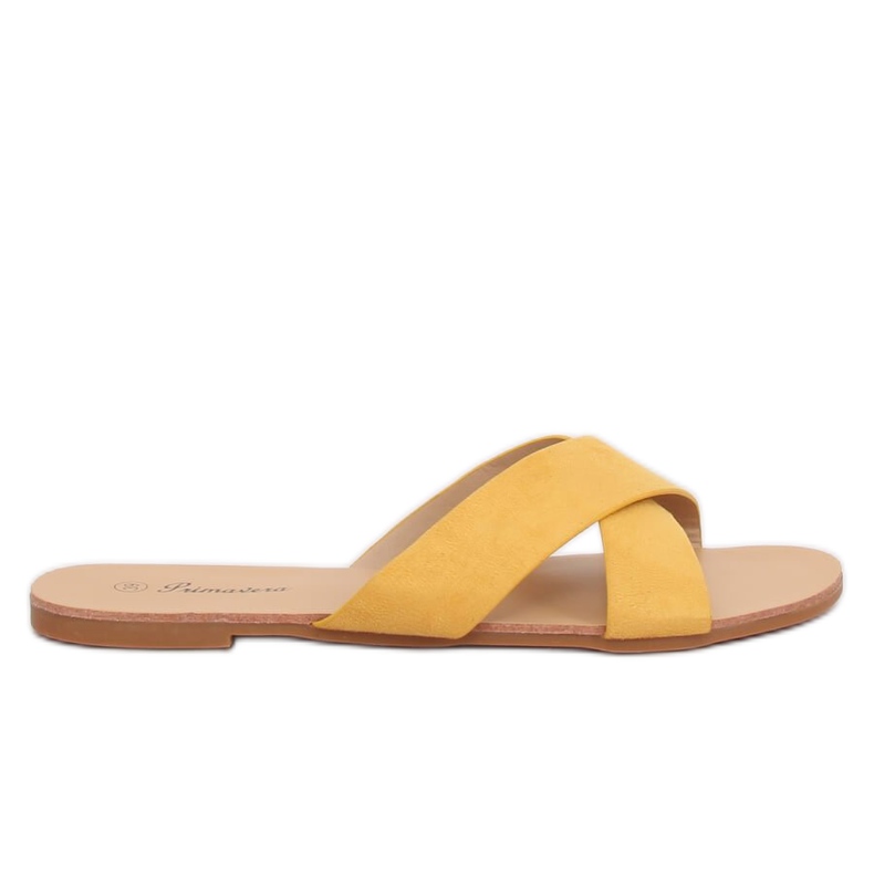 Pantofole gialle da donna gialle 930 Yellow giallo