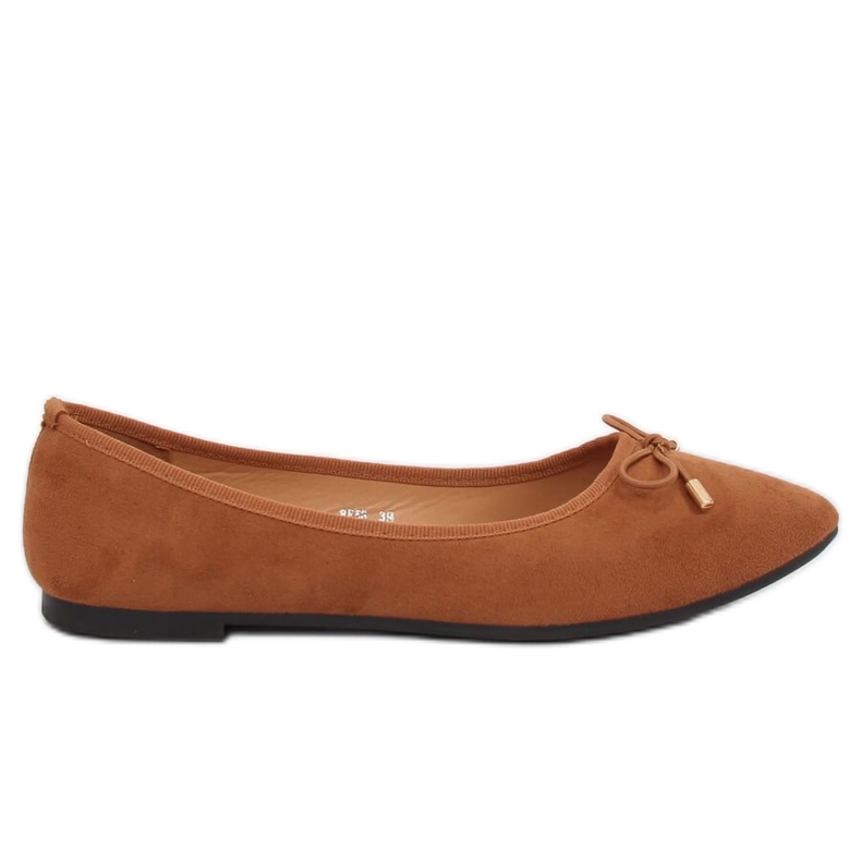 Ballerine con puntale a mandorla cammello 8F58 Camel marrone