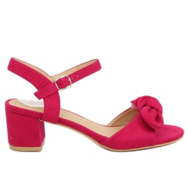 Sandali tacco alto fucsia FH-3M22 Fucsia rosa