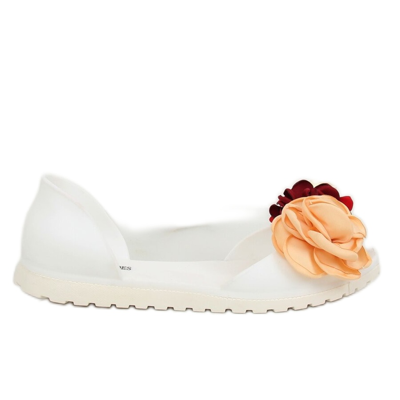 Ballerine Meliski bianche W-13 Bianco bianca