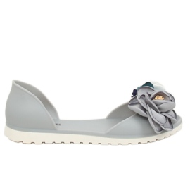 Ballerine Meliski grigie W-13 Grigio