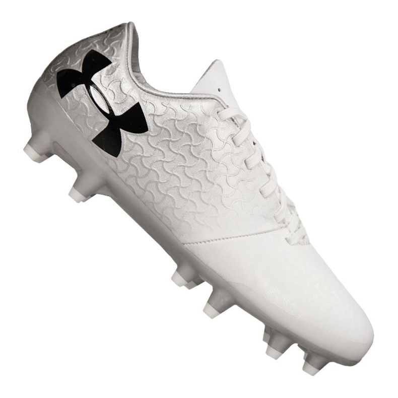 Scarpe da calcio Under Armour Magnetico Select Fg Jr 3000122-100 multicolore bianca
