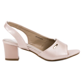 Goodin Eleganti sandali slip-on marrone
