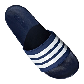 Ciabatte Adidas Adilette Comfort M B42114 bianco blu navy