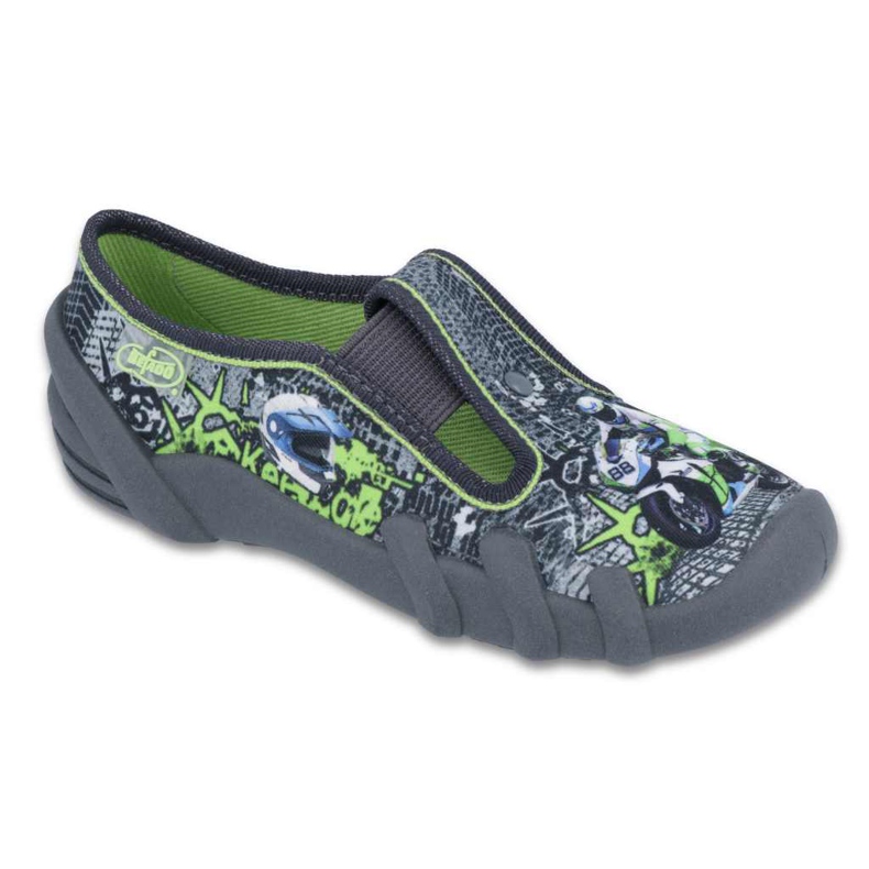 Scarpe per bambini Befado 290X182 grigio multicolore verde