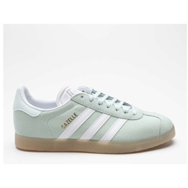 Adidas Gazelle W 064 Ice Mint Footwear White Ecru Tinta bianco verde