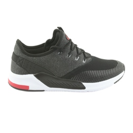 Scarpe sportive da uomo DK 18470 nere / grigie nero grigio