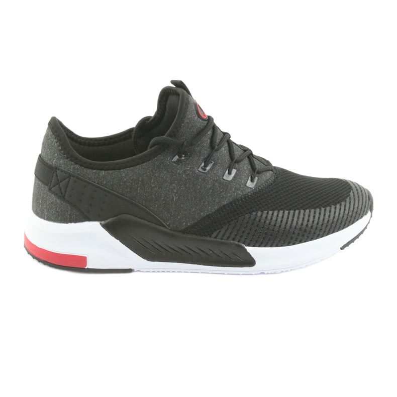 Scarpe sportive da uomo DK 18470 nere / grigie nero grigio