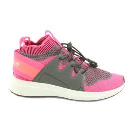 Scarpe per bambini Befado 516X030 arancia rosa grigio